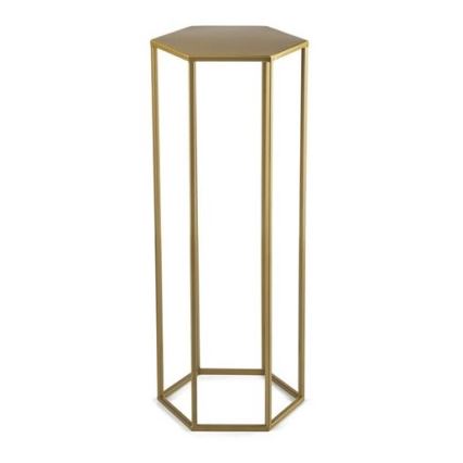 Bloemen/Planten standaard 70x24 cm goud