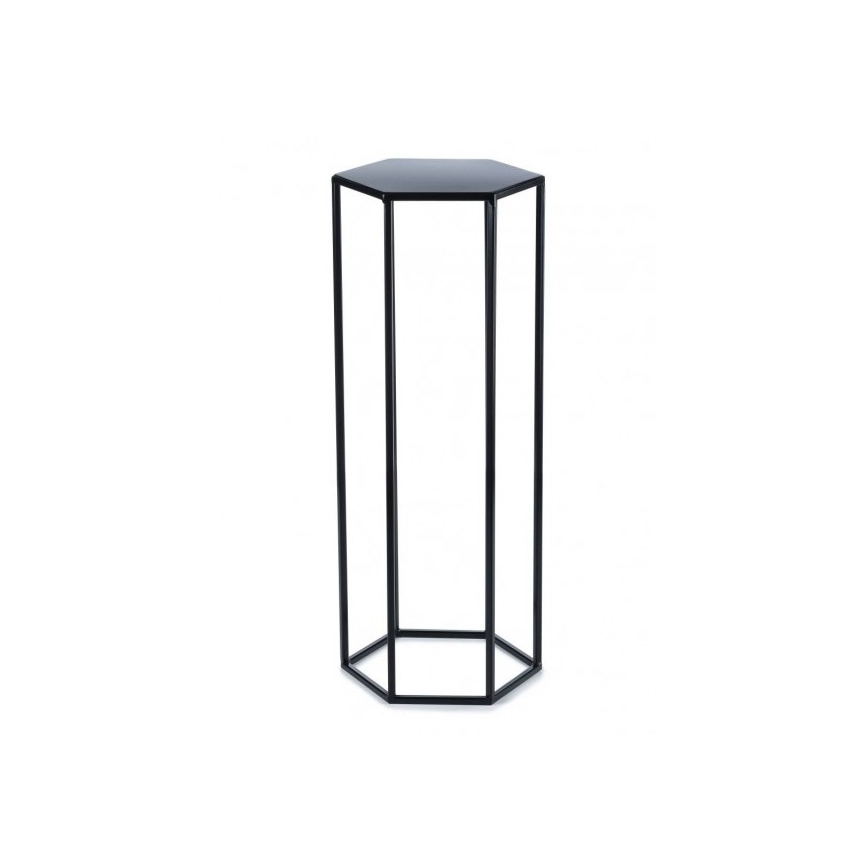 Bloemen/Planten standaard 70x24 cm zwart