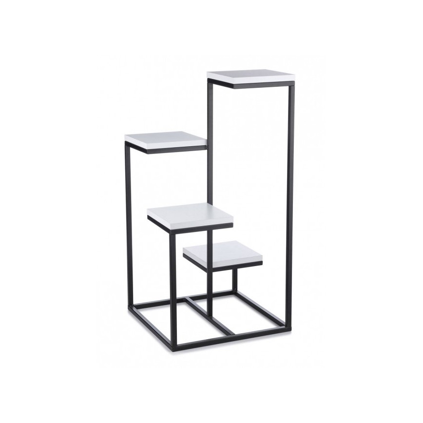 Bloemen/Planten standaard KASKADA 79x40 zwart/wit