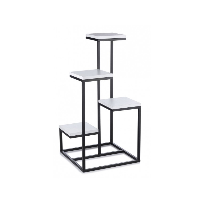 Bloemen/Planten standaard KASKADA 79x40 zwart/wit