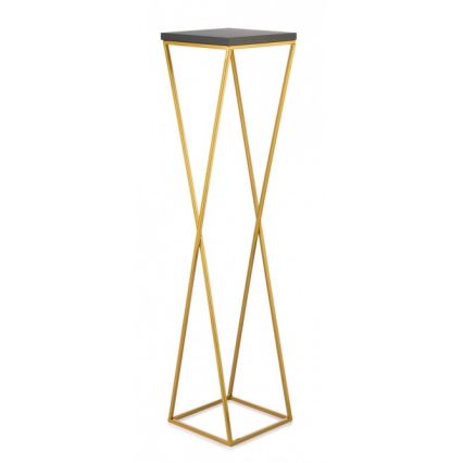 Bloemen/Planten standaard LOFT 100x24 cm goud/zwart
