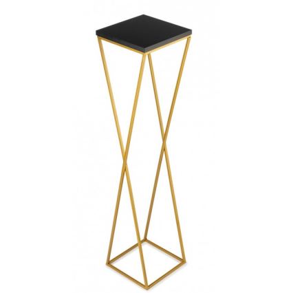 Bloemen/Planten standaard LOFT 100x24 cm goud/zwart