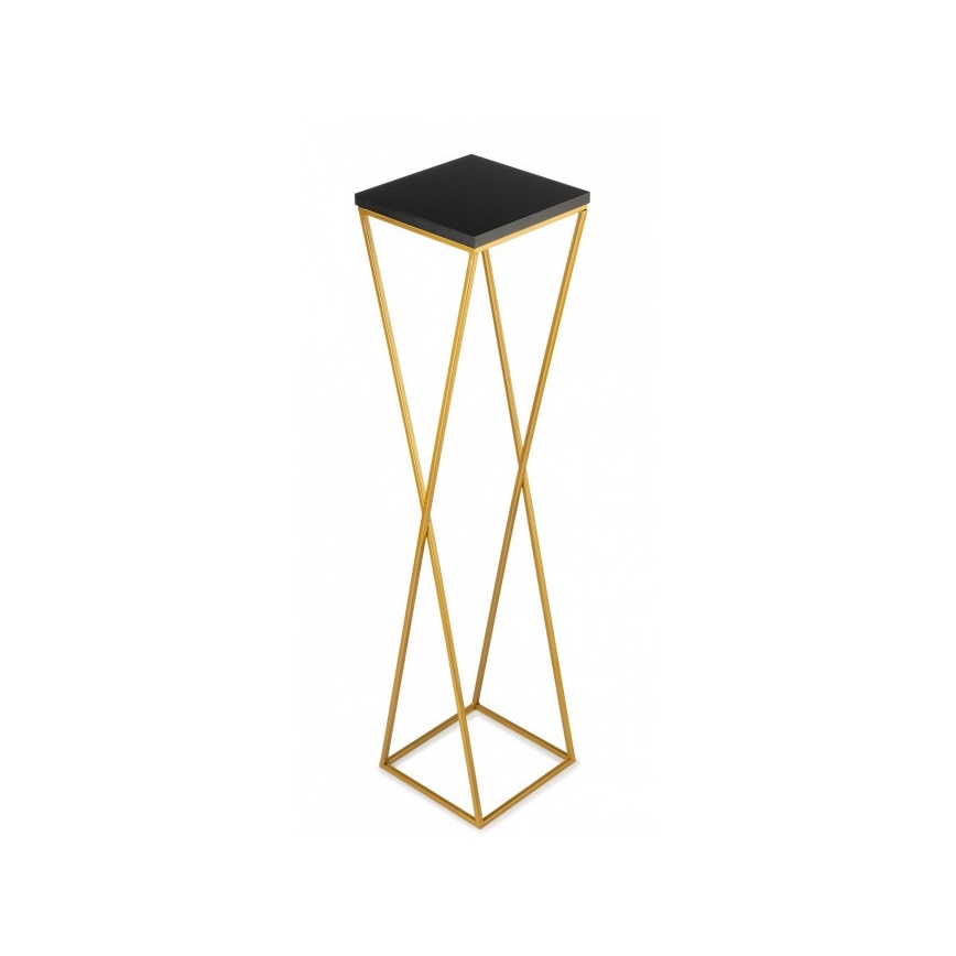Bloemen/Planten standaard LOFT 100x24 cm goud/zwart