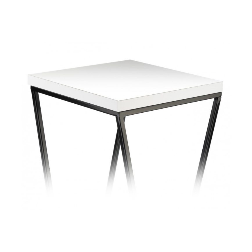 Bloemen/Planten standaard LOFT 100x24 cm zwart/wit