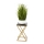 Bloemen/Planten standaard LOFT 40x24 cm goud/zwart