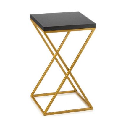 Bloemen/Planten standaard LOFT 40x24 cm goud/zwart