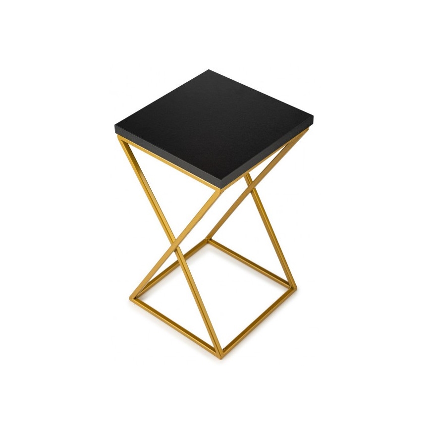 Bloemen/Planten standaard LOFT 40x24 cm goud/zwart