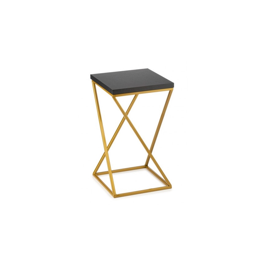 Bloemen/Planten standaard LOFT 40x24 cm goud/zwart