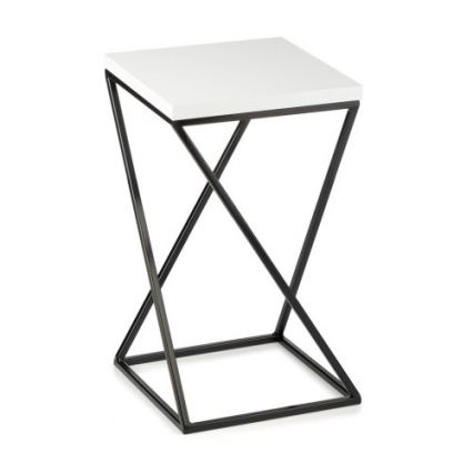 Bloemen/Planten standaard LOFT 40x24 cm zwart/wit