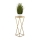 Bloemen/Planten standaard LOFT 70x24 cm goud/bruin