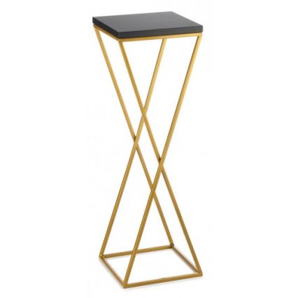 Bloemen/Planten standaard LOFT 70x24 cm goud/zwart