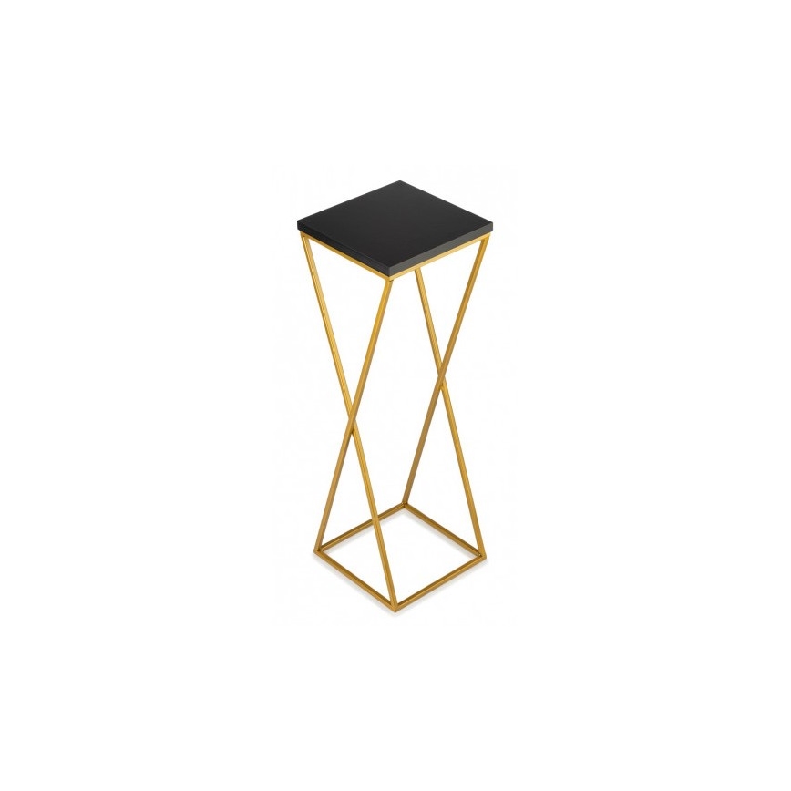 Bloemen/Planten standaard LOFT 70x24 cm goud/zwart