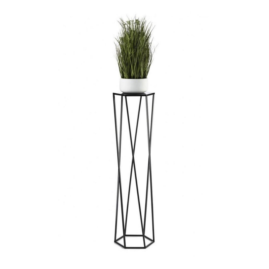 Bloemen/Plantenen standaard 100x24 cm zwart