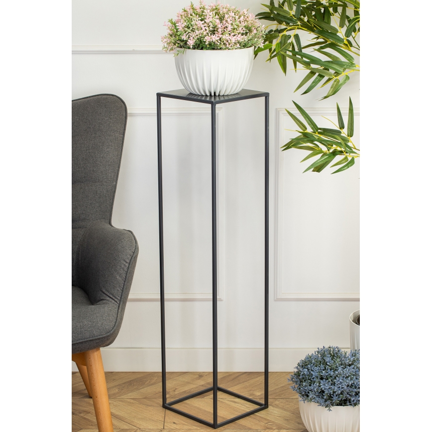 Bloemen standaard 100x24 cm antraciet
