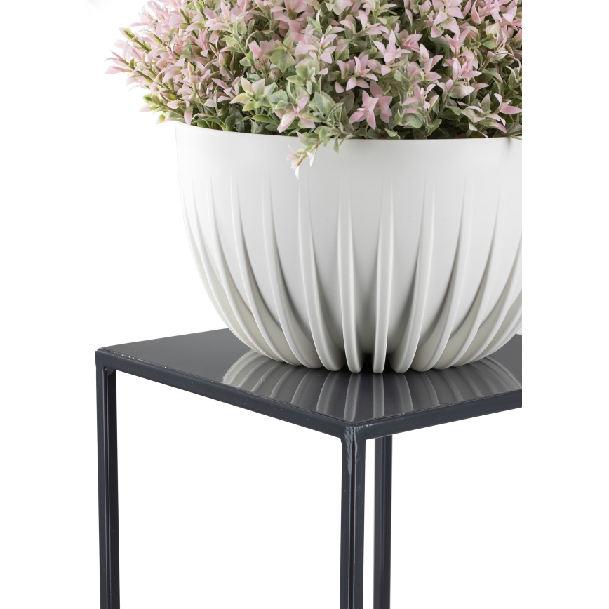 Bloemen standaard 100x24 cm antraciet