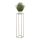 Bloemen standaard 100x24 cm beige