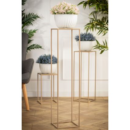 Bloemen standaard 100x24 cm beige