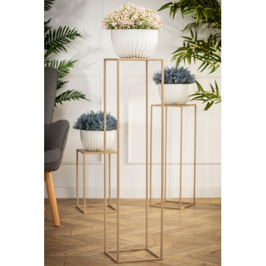 Bloemen standaard 100x24 cm beige