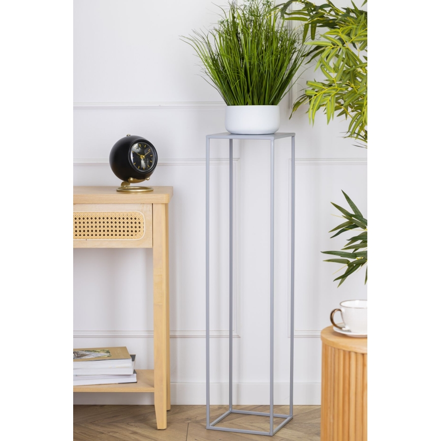 Bloemen standaard 100x24 cm grijs