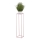 Bloemen standaard 100x24 cm roze