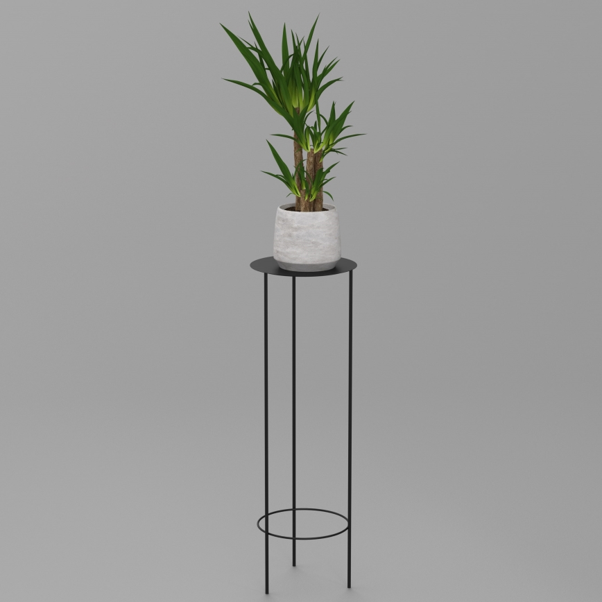 Bloemen standaard 100x32 cm zwart