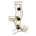 Bloemen standaard 100x70 cm goud