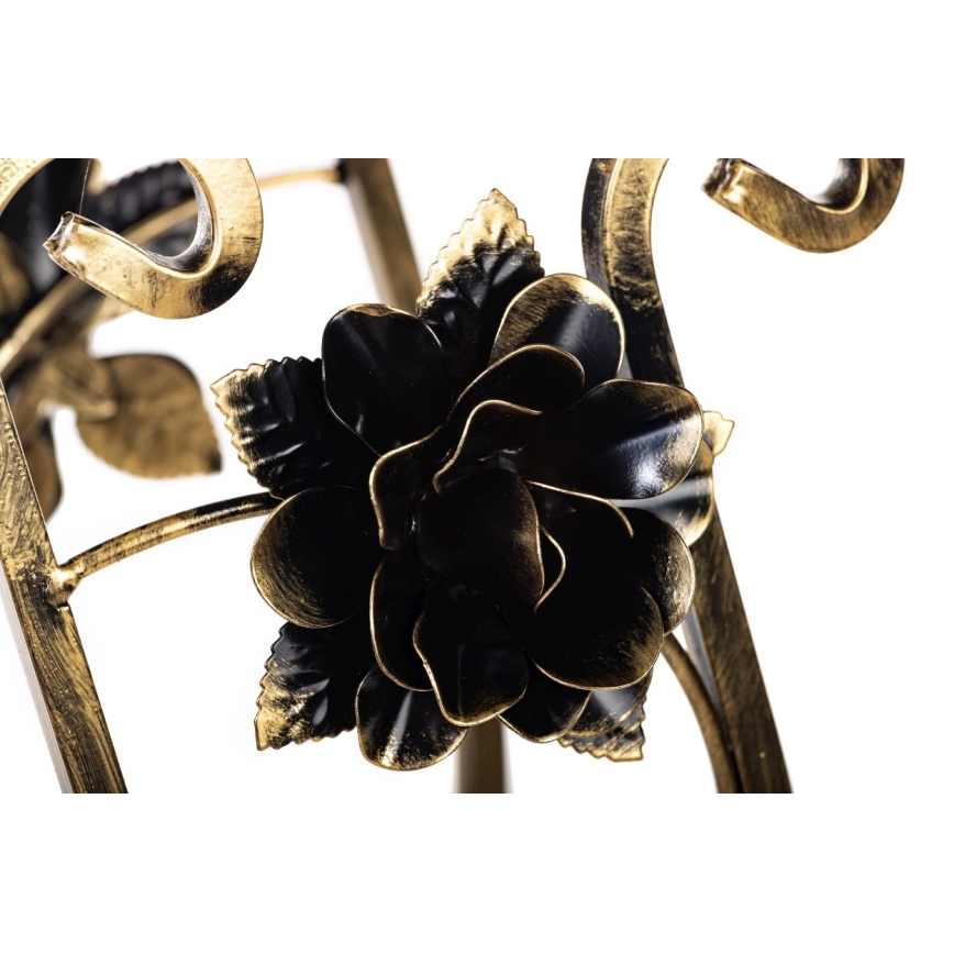 Bloemen standaard 100x70 cm goud