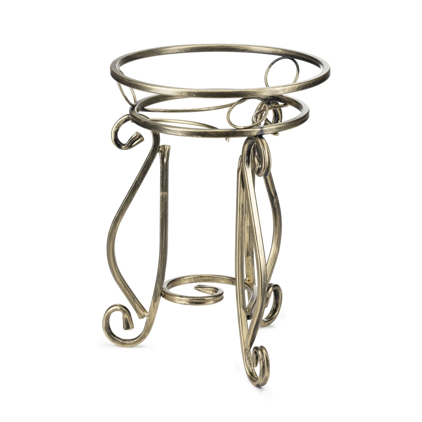 Bloemen standaard 37x29 cm goud