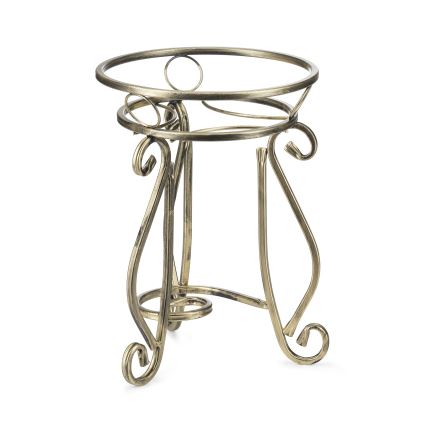 Bloemen standaard 37x29 cm goud