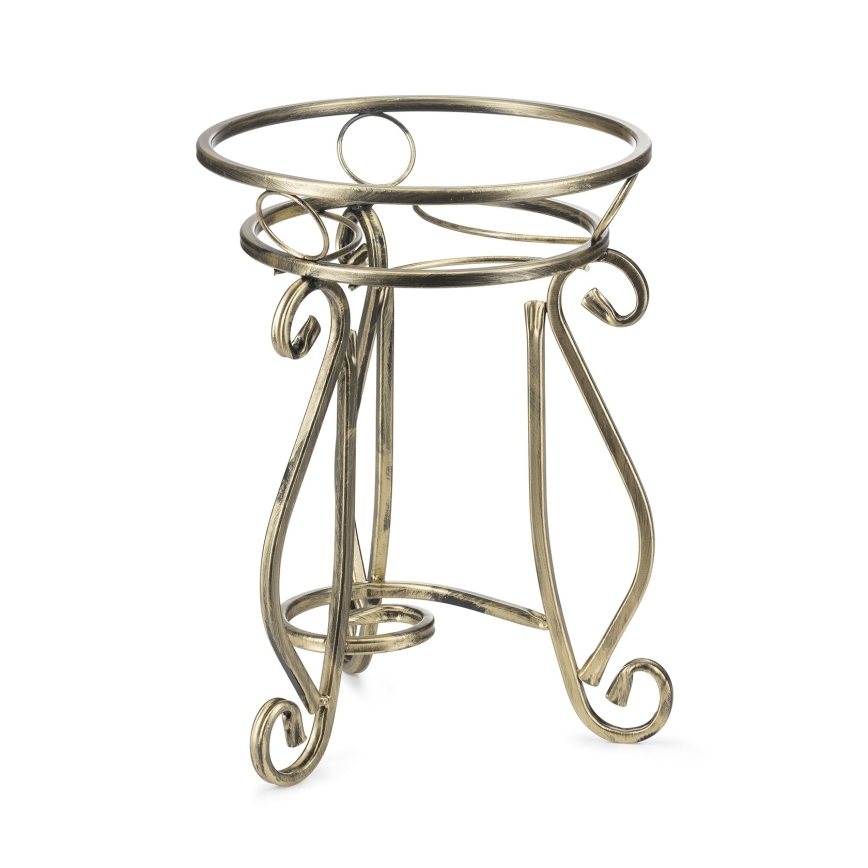 Bloemen standaard 37x29 cm goud