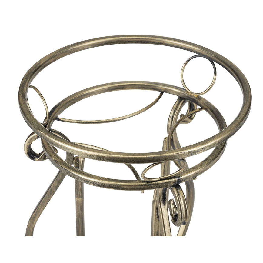 Bloemen standaard 37x29 cm goud