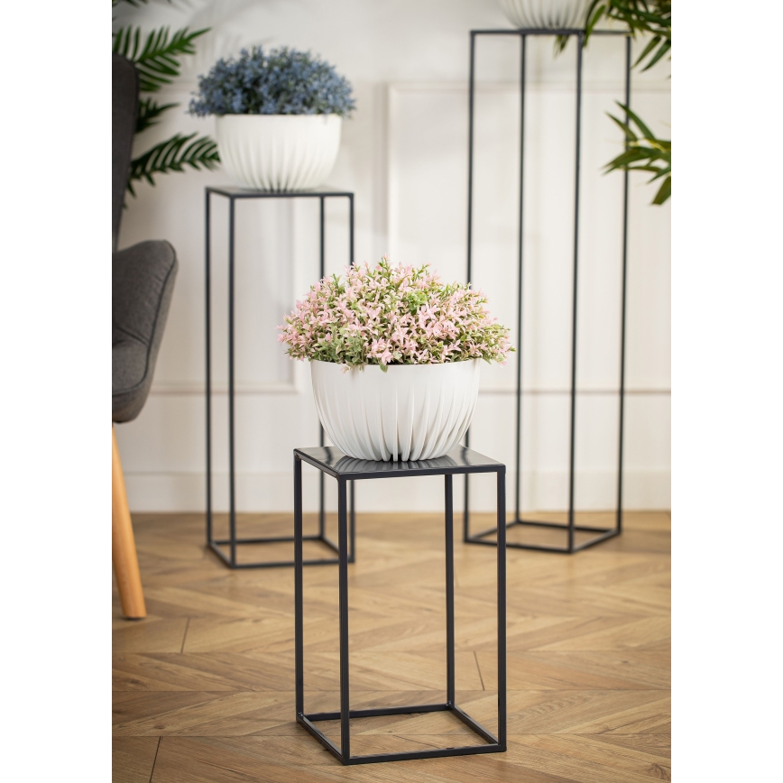 Bloemen standaard 40x24 cm antraciet