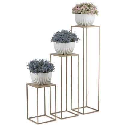 Bloemen standaard 40x24 cm beige