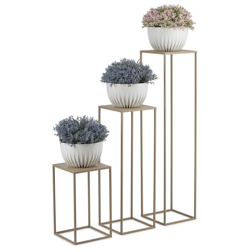 Bloemen standaard 40x24 cm beige