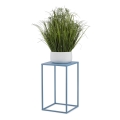 Bloemen standaard 40x24 cm blauw