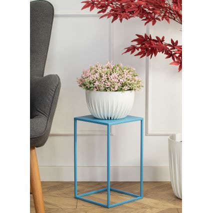 Bloemen standaard 40x24 cm blauw