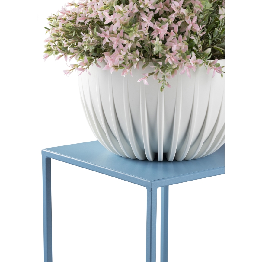 Bloemen standaard 40x24 cm blauw