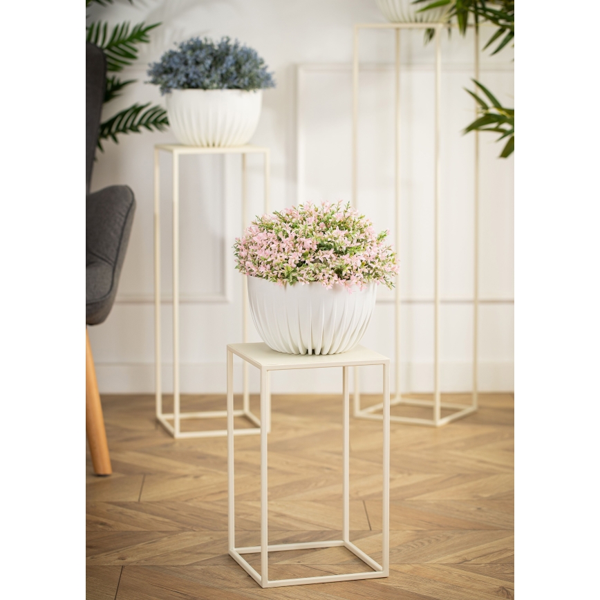 Bloemen standaard 40x24 cm crème