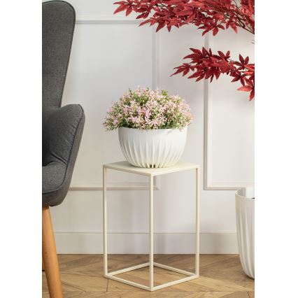 Bloemen standaard 40x24 cm crème