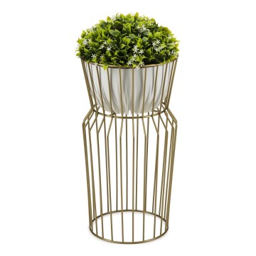 Bloemen standaard 50x26 cm goud