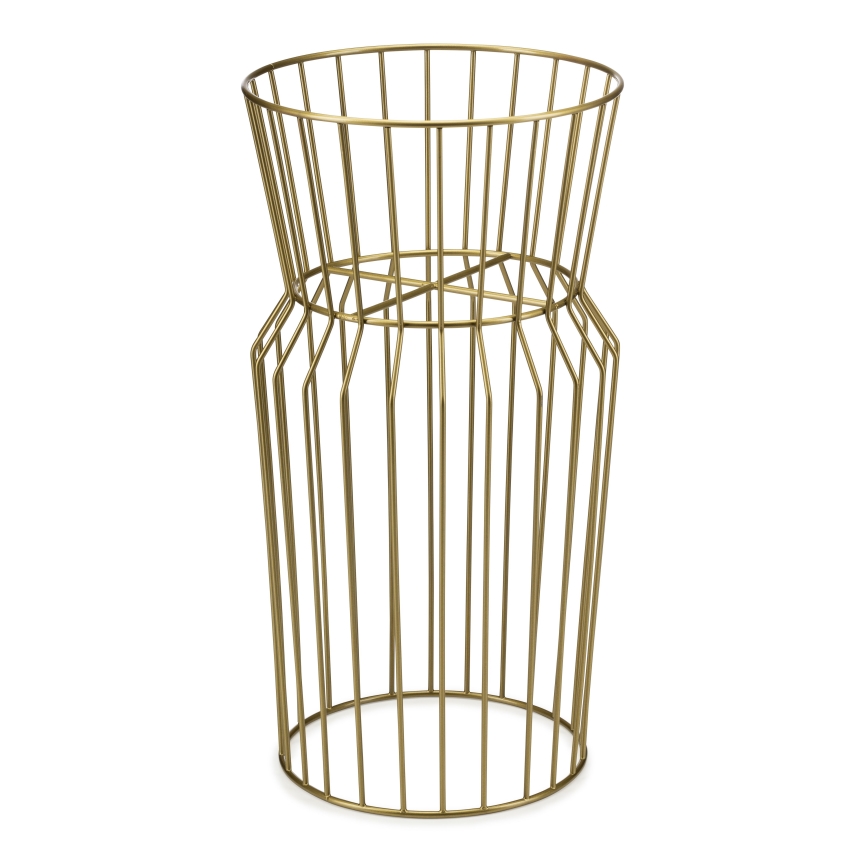 Bloemen standaard 50x26 cm goud