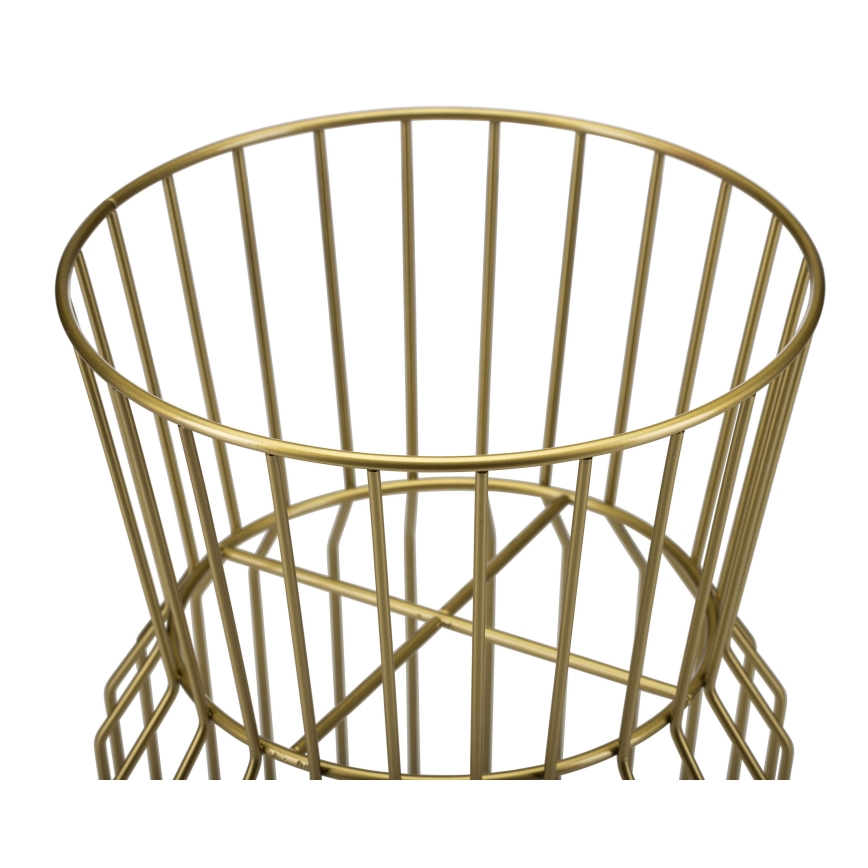 Bloemen standaard 50x26 cm goud