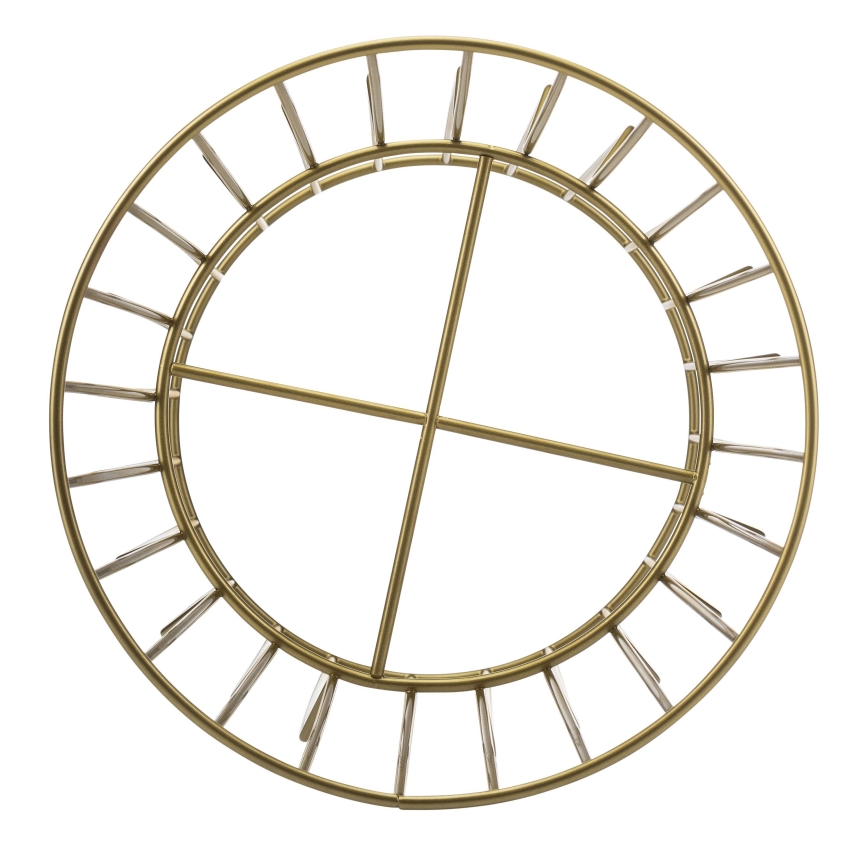 Bloemen standaard 50x26 cm goud