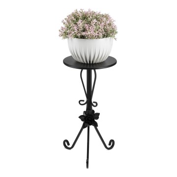 Bloemen standaard 55x33 cm zwart