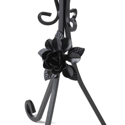 Bloemen standaard 55x33 cm zwart