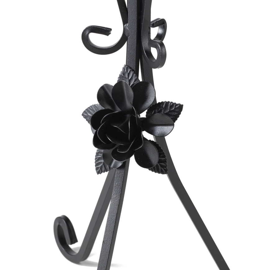 Bloemen standaard 55x33 cm zwart