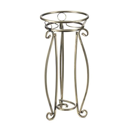 Bloemen standaard 62x28 cm goud