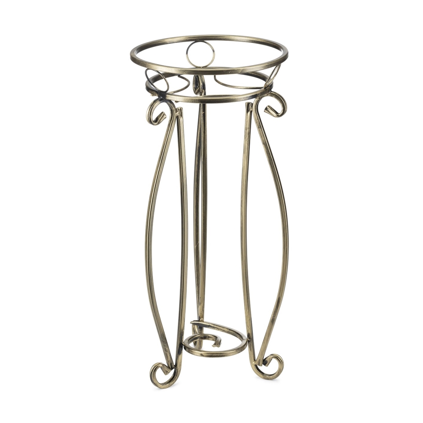 Bloemen standaard 62x28 cm goud