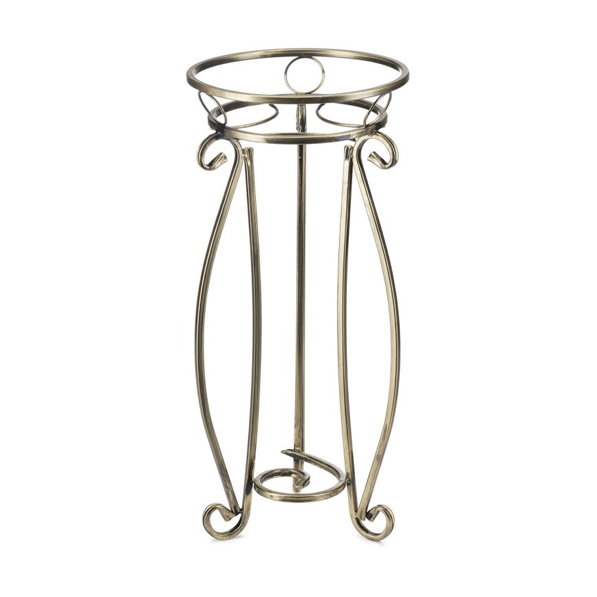 Bloemen standaard 62x28 cm goud
