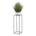 Bloemen standaard 70x24 cm antraciet
